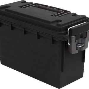 Ammo Storage Box, .30 Cal Field Boxes, Lockable Storage with Handle, Secures Hunting Gear, Supplies, and Ammunition
